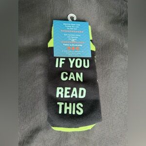 NWT! If you can read this bring me some tea socks